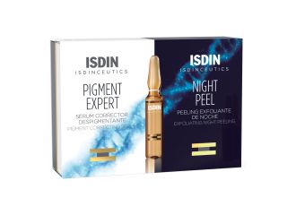 Isdinceutics routine antimacchie isdinceutics pigment expert 10 fiale giorno + isdinceutics night peel 10 fiale notte