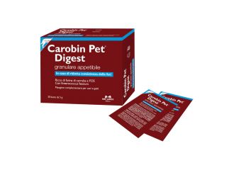 Carobin pet digest granulare 30 buste da 5 g