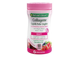 Collagene capelli pelle unghie 60 gommose masticabili