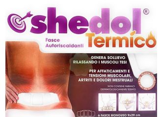 Cerotto autoriscaldante shedol termico 6 pezzi