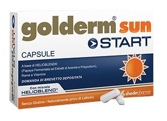 Golderm sun start 30 capsule