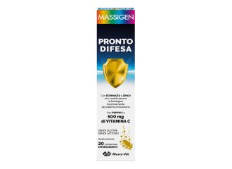 Massigen pronto difesa 20 compresse effervescenti