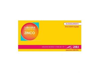Labcatal nutrition zinco 28 fiale da 2 ml