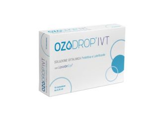 Ozodrop ivt soluzione oftalmica base di olio ozonizzato in fosfolipidi 15 flaconcini monodose da 0,35 ml