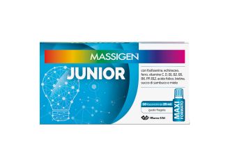 Massigen junior 10 flaconi da 25 ml