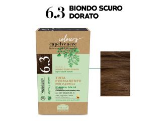 Capelvenere colours tinta capelli 6,3n biondo scuro dorato