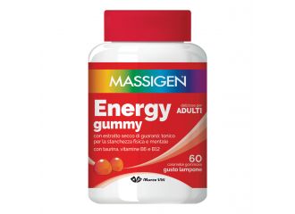 Massigen energy gummy 60 caramelle