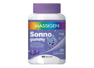 Massigen sonno gummy 60 caramelle