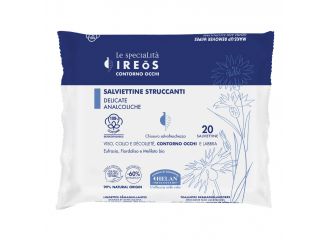 Ireos salviettine struccanti delicati analcoliche 20 pezzi