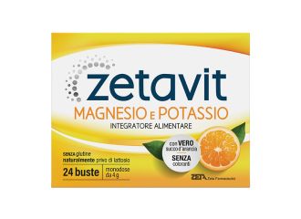 Zetavit magnesio potassio 24 bustine da 4 g