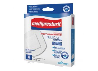 Medicazione post operatoria medipresteril delicata tnt 10x10cm 5 pezzi
