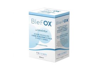 Blefox schiuma specifica per igiene palpebre e ciglia 50 ml con erogatore + 60 dischetti