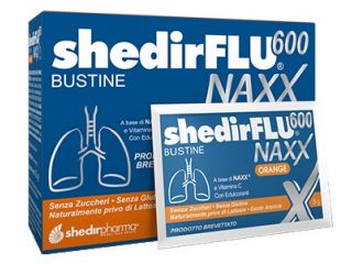Shedirflu 600 naxx arancia senza zuccheri 20 bustine