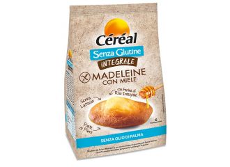 Cereal senza glutine integrale madeleine con miele 170 g