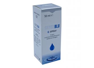 Silver blu g spray via orale contrasta la proliferazione batterica e fungina 50 ml