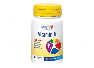 Longlife vitamin k 100mcg 100 compresse