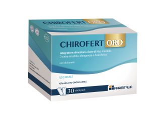 Chirofert oro 30 stick pack orosolubili