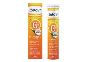 Zetavit c1000 20 compresse effervescenti