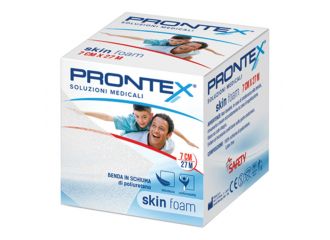Benda in schiuma prontex skin foam m 27 x 7 cm bianco