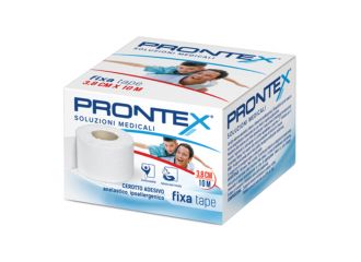 Benda in cotone prontex fixa tape m 10 x 3,8 cm bianco