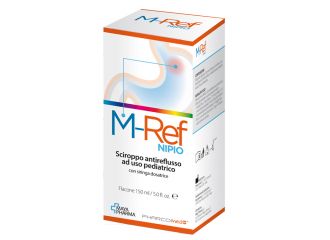 M-ref nipio sciroppo antireflusso ad uso pediatrico 150 ml con siringa dosatrice
