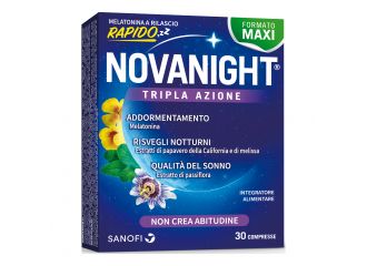 Novanight 30 compresse rilascio rapido