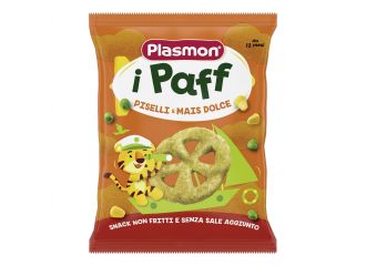 Plasmon dry snack paff piselli-mais 15 g