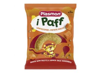 Plasmon dry snack paff lenticchie-patata dolce 15 g
