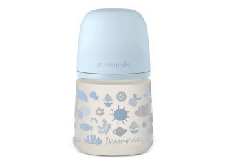 Memories biberon da 150 ml silicone sx pro azzurro