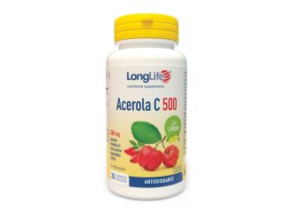 Longlife acerola c500 limone 30 compresse