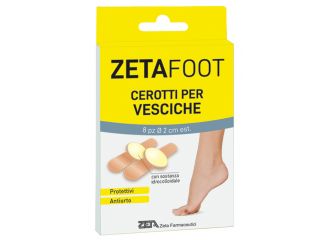 Zetafoot cerotto idrocolloidale vesciche 8 pezzi