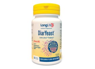 Longlife diaryeast 60 capsule vegetali