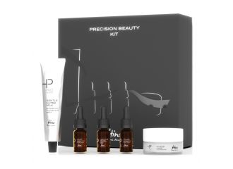 Hino natural skincare precision beauty kit 1 gentle nutra milk 20 ml + 1 mileidi 15 ml + 1 xcel eyes 4 ml + 1 nahy 4 ml + 1 filloil 4 ml
