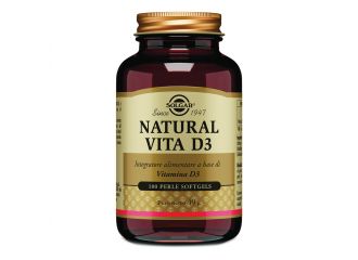 Natural vita d3 100 perle