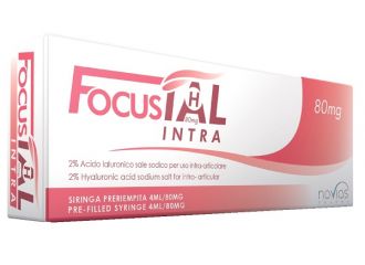 Siringa intra-articolare preriempita focusial 80h 4 ml