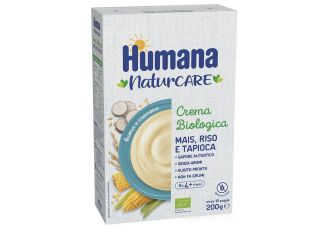 Humana crema mais riso tapioca bio 200 g