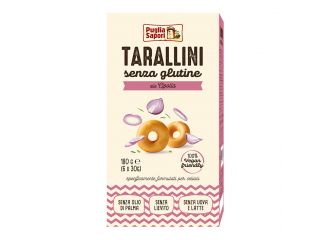 Puglia sapori tarallini alla cipolla 6 bustine 30 g