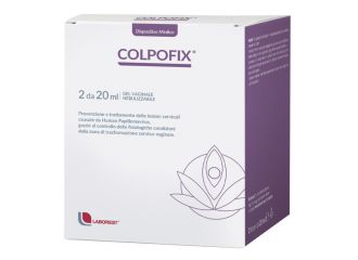 Colpofix trattamento ginecologico 2 flaconi da 20 ml + 20 applicatori