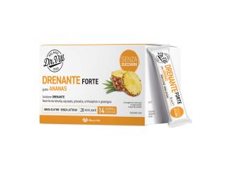 Dr viti drenante forte ananas 28 stick pack senza zuccheri