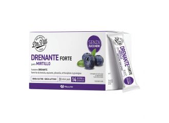 Dr viti drenante forte mirtillo 28 stick pack senza zuccheri