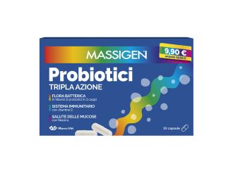 Massigen probiotici 10 capsule 2024 offerta speciale