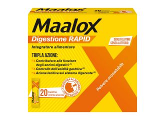 Maalox digestione rapid 20 bustine da 2 g