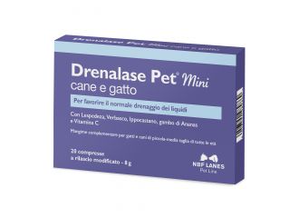 Drenalase pet mini cane gatto 20 compresse