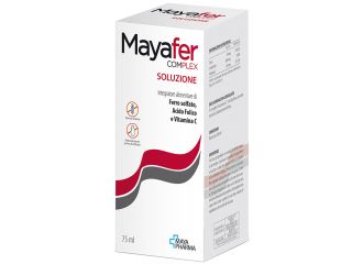 Mayafer complex soluzione 75 ml senza glutine naturalmente privo di lattosio