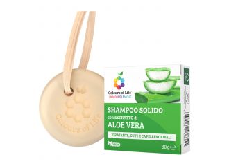 Aloe shampoo solido 80 g colours of life