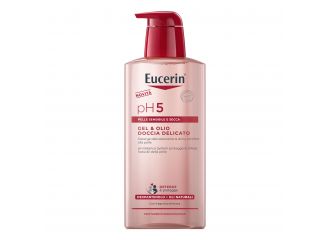 Eucerin gel & olio doccia delicato 400 ml