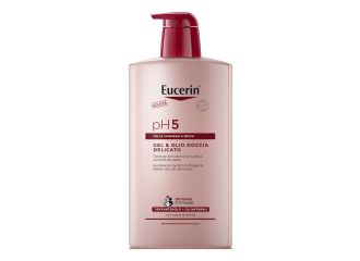 Eucerin gel & olio doccia delicato 1 litro