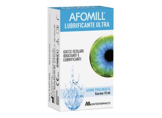 Afomill lubrificante ultra gocce oculari 10 flaconcini 0,5 ml