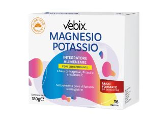 Vebix magnesio potassio con edulcorante 36 bustine da 5 g