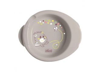 Chicco piatto pappacalda 6m+ grigio